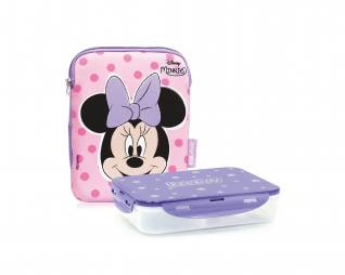 קופסת אוכל מרופדת מיני מאוס קל גב KAL GAV LUNCH BOX