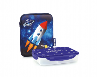 קופסת אוכל מרופדת חלל קל גב  KAL GAV LUNCH BOX SPACE