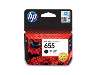 ראש דיו שחור מקורי HP 655