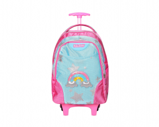 תיק גן טרולי קשת קל גב  KAL GAV TROLLY RAINBOW