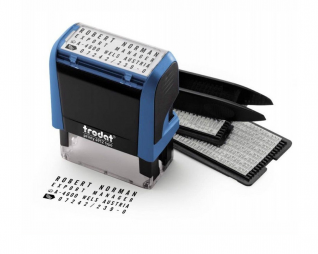 חותמת להרכבה עצמית לבן TRODAT 4911TYPO